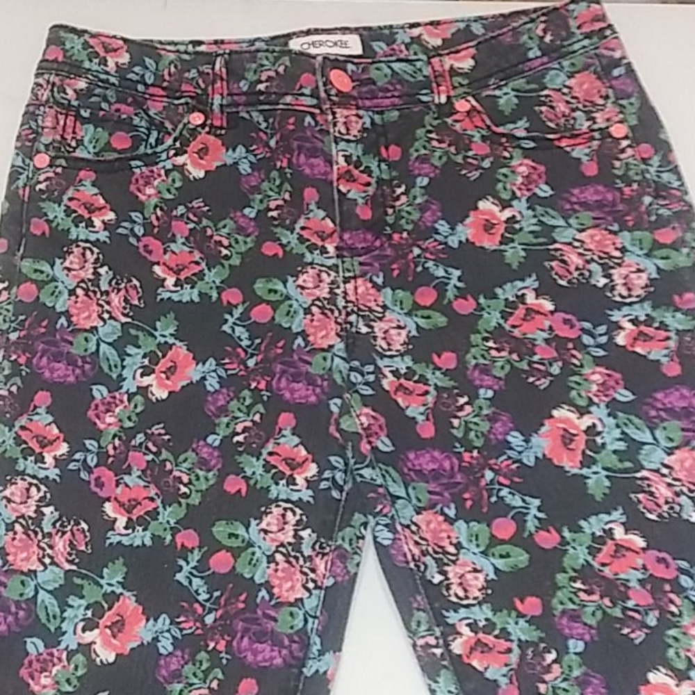 Floral Kids Jeans